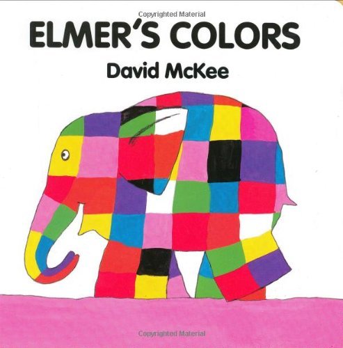 Cover for David Mckee · Elmer's Colors (Board Book) (Board book) (1994)