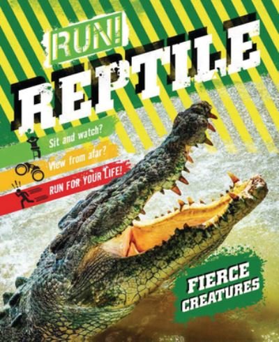 Cover for Camilla De La Bedoyere · Run! Reptile! (Hardcover Book) (2021)