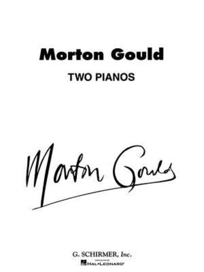 Cover for Morton Gould · Two Pianos (Paperback Book) (1994)