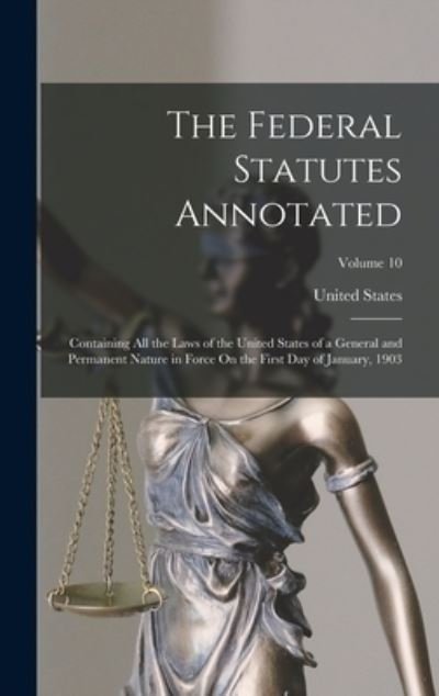 Cover for United States · Federal Statutes Annotated (Book) (2022)