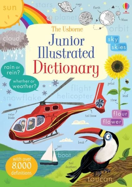 Cover for Felicity Brooks · Junior Illustrated English Dictionary - Illustrated Dictionaries and Thesauruses (Pocketbok) (2016)