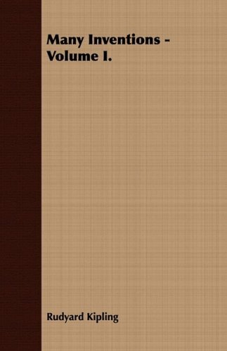 Cover for Rudyard Kipling · Many Inventions - Volume I. (Pocketbok) (2008)