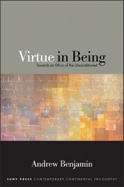 Cover for Andrew Benjamin · Virtue in Being (Paperback Book) (2017)