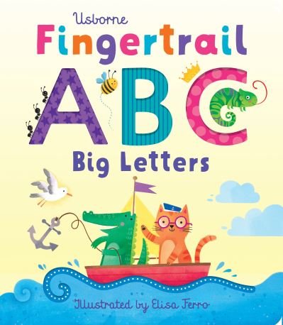 Cover for Felicity Brooks · Fingertrail ABC Big Letters - Fingertrails (Board book) [UK 2020 edition] (2021)