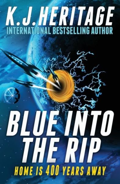 Cover for K J Heritage · Blue Into The Rip (Paperback Book) (2017)