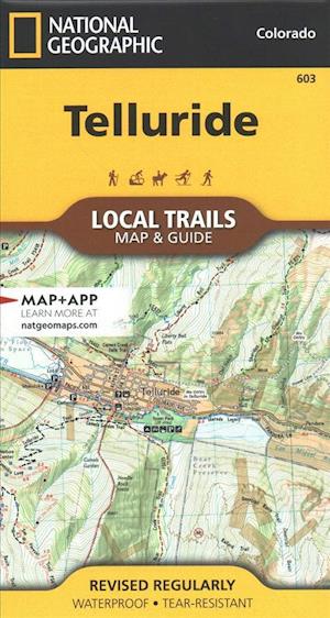 Cover for National Geographic Maps · Telluride: Trails Illustrated - Local Trails (Map) [2019th edition] (2024)