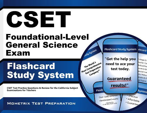 Cover for Cset Exam Secrets Test Prep Team · Cset Foundational-level General Science Exam Flashcard Study System: Cset Test Practice Questions &amp; Review for the California Subject Examinations for Teachers (Cards) (Paperback Book) [Flc Crds edition] (2010)