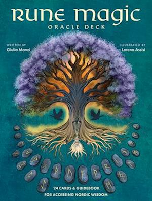 Rune Magic Oracle Deck - Giulia Manzi - Livros - U.S. Games - 9781646712625 - 1 de julho de 2025