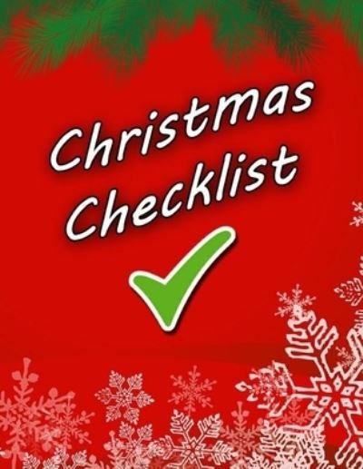 Cover for Notebook Chik List · Christmas Cheklist (Paperback Book) (2019)