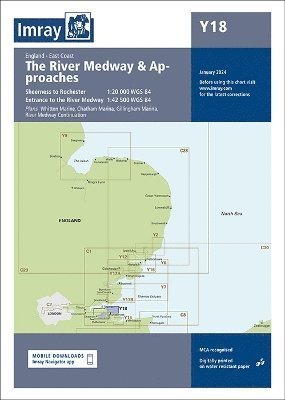 Cover for Imray · Imray Chart Y18: The River Medway and Approaches - Y Charts (Landkarten) [New edition] (2024)