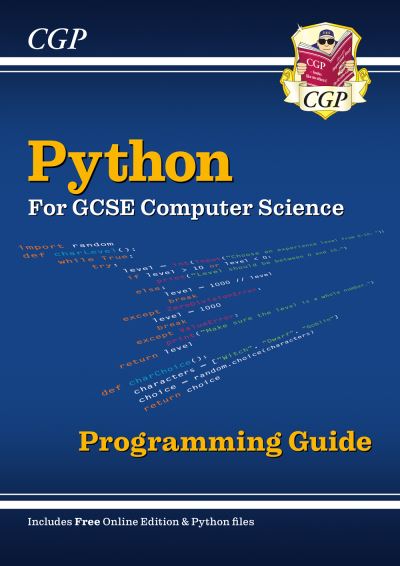 New Python Programming Guide for GCSE Computer Science with Online Edition, Python Files & Videos - GCSE Python for Computer Science - CGP Books - Bøker - Coordination Group Publications Ltd (CGP - 9781789088625 - 30. mai 2024