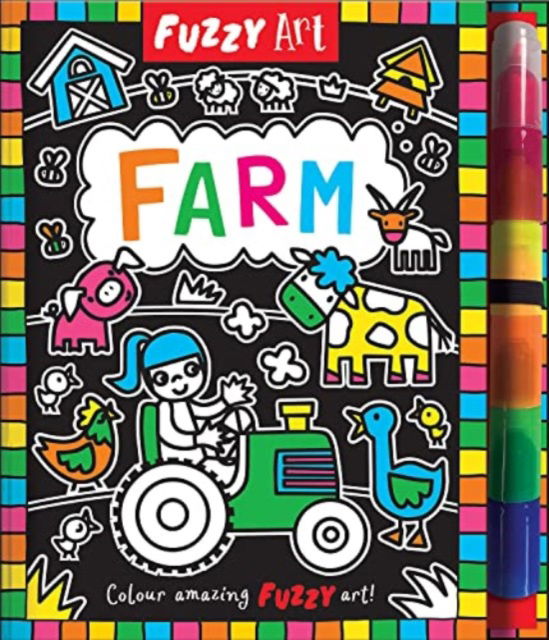 Fuzzy Art Farm - Fuzzy Art - Melanie Hibbert - Books - Gemini Books Group Ltd - 9781801056625 - October 2, 2023