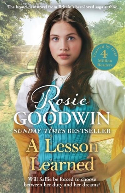 Cover for Rosie Goodwin · A Lesson Learned: The new heartwarming novel from Sunday Times bestseller Rosie Goodwin (Gebundenes Buch) (2023)