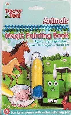 Tractor Ted Magic Painting Book Animals - Tractor Ted Magic Painting Books - Alexandra Heard - Książki - Tractorland Ltd - 9781916206625 - 1 marca 2019