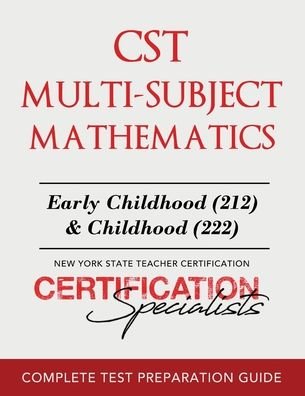 Cover for Certification Specialists · CST Multi-Subject Mathematics (Pocketbok) (2022)