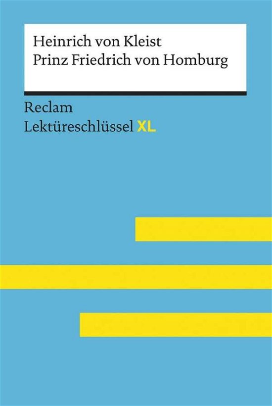 Cover for Heinrich Von Kleist · Reclam UB.15462 Kleist:Prinz Friedric (Bog)