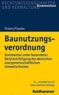 Cover for Fickert · Baunutzungsverordnung,Komm. (Book) (2018)