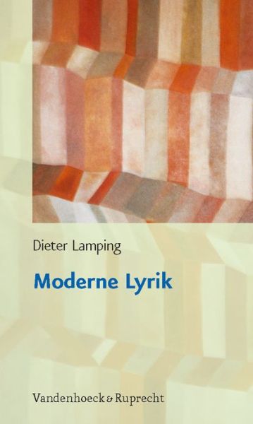 Cover for Dieter Lamping · Moderne Lyrik (Hardcover Book) (2008)