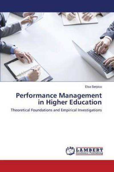 Performance Management in Highe - Serpico - Livros -  - 9783659594625 - 29 de dezembro de 2015