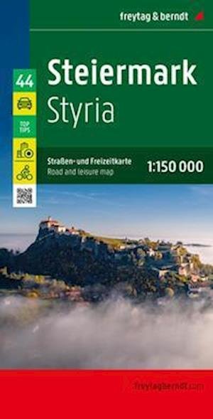 Styria Road and Leisure Map 1:150,000 - Freytag Berndt - Libros - Freytag-Berndt - 9783707921625 - 1 de marzo de 2023