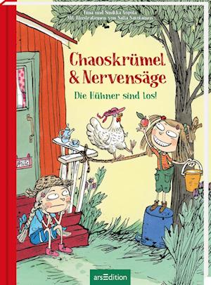 Cover for Tiina Nopola · Chaoskrümel &amp; Nervensäge  Die Hühner sind los! (Chaoskrümel &amp; Nervensäge 1) (Bog) (2023)