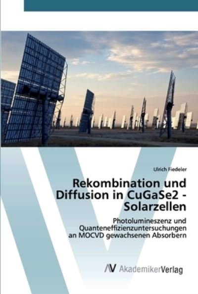 Cover for Fiedeler · Rekombination und Diffusion in (Book) (2019)