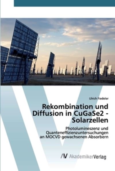 Cover for Fiedeler · Rekombination und Diffusion in (Buch) (2019)