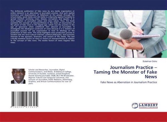 Cover for Sulaiman Osho · Journalism Practice - Taming the Monster of Fake News (Pocketbok) (2021)