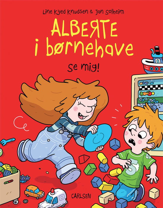 Cover for Line Kyed Knudsen · Alberte i børnehave: Alberte i børnehave - Se mig! (Bound Book) [1.º edición] (2022)