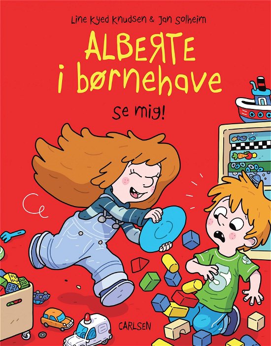 Cover for Line Kyed Knudsen · Alberte i børnehave: Alberte i børnehave - Se mig! (Bound Book) [1th edição] (2022)