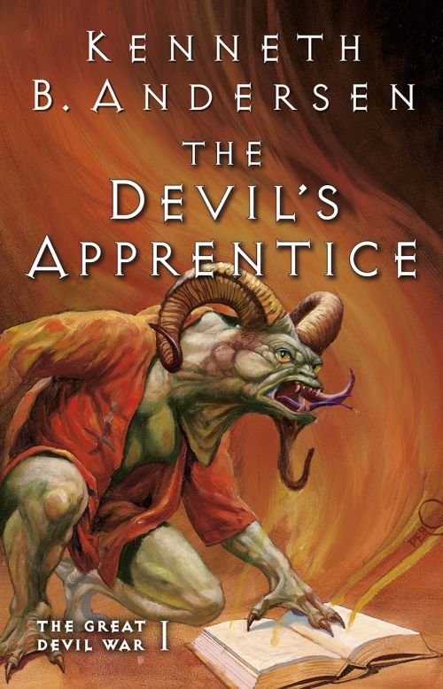 Cover for Kenneth Bøgh Andersen · The Great Devil War: The Devil's Apprentice (Paperback Bog) (2018)
