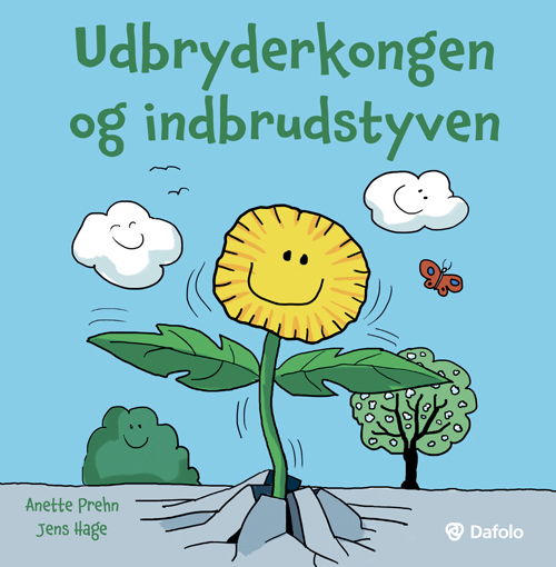 Cover for Anette Prehn og Jens Hage (illustrator) · Udbryderkongen og indbrudstyven (Paperback Book) (2019)