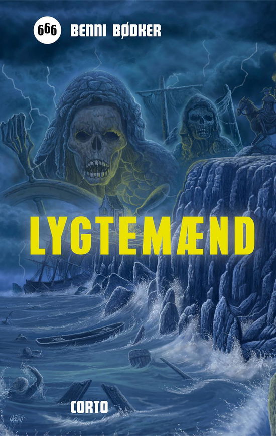 Cover for Benni Bødker · 666: Lygtemænd (Innbunden bok) [1. utgave] (2015)