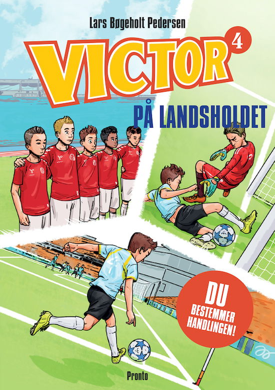 Cover for Lars Bøgeholt Pedersen · VICTOR: VICTOR På landsholdet (Indbundet Bog) [1. udgave] (2020)