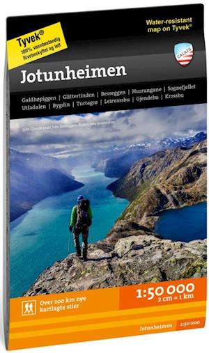 Cover for Calazo · Jotunheimen - Mountain map detailed scale (Map) (2022)