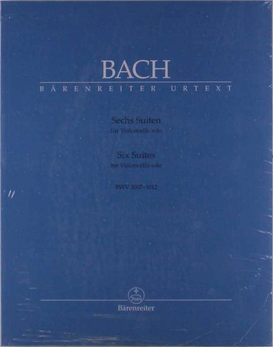 Cover for Bach · 6 Suit.Violo.BWV1007-1012,Spielpa. (N/A)
