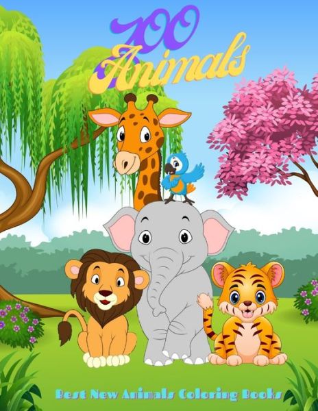 Zoo Animals - Best New Animals Coloring Books - Cary Baxter - Kirjat - Independently Published - 9798579597625 - torstai 10. joulukuuta 2020