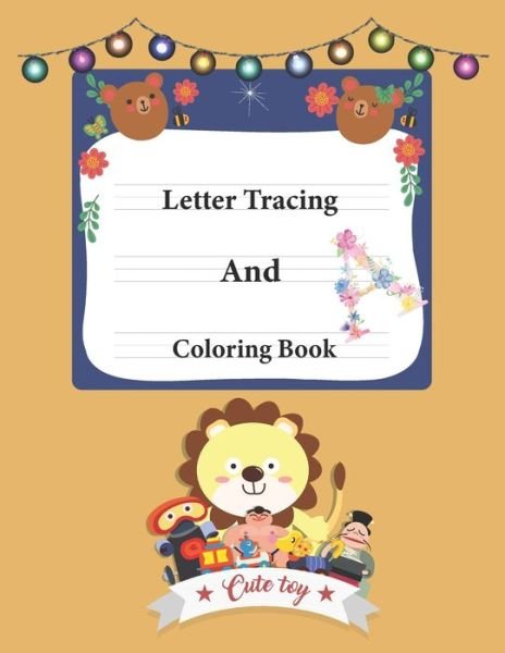 Cover for Sr96 Publications · Letter Tracing And Coloring Book (Paperback Book) (2020)