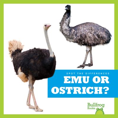 Cover for Gleisner · Emu or Ostrich? (Book) (2023)