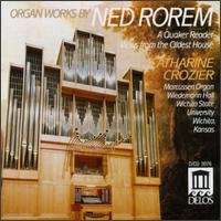 Cover for N. Rorem · Organ Works (CD) (1989)