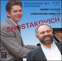 Piano Concertos 1 & 2 - Shostakovich / Gugnin / Moscow Chamber / Orbelian - Musikk - DELOS - 0013491336626 - 13. mars 2007