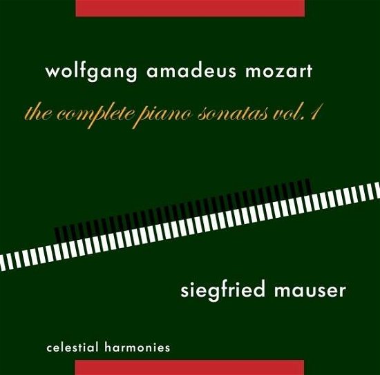 Cover for Siegfried Mauser · Mozart: Piano Sonatas Vol. 1 (CD) (2014)