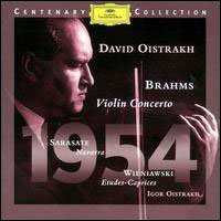 Cover for Oistrakh David · Brahms: Violin Concerto (CD)
