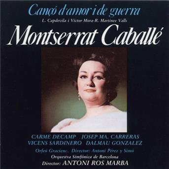 Cover for Zarzuela · Canco D'amor I De Duerra (CD) (1983)