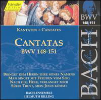 Sacred Cantatas Bwv 148-151 - Bach / Gachinger Kantorei / Rilling - Musik - HAE - 0040888204626 - 27. juni 2000