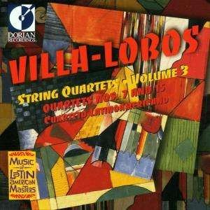 Cover for Cuarteto Latinoamericano · * Villa-Lobos String Quartets, Vol. (CD)