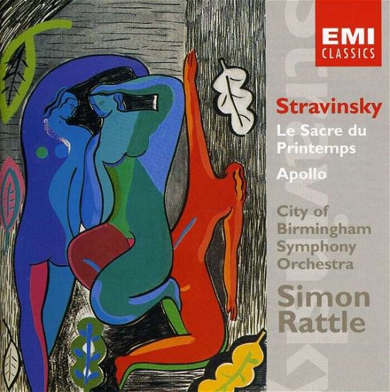 Cover for Rattle Simon / City of Birming · Stravinsky: Apollo / Rite of S (CD) (2003)