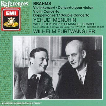 Brahms: Violin Concerto / Dobl - Menuhin / Furtwangler / Boskov - Música - EMI - 0077776349626 - 5 de diciembre de 2003