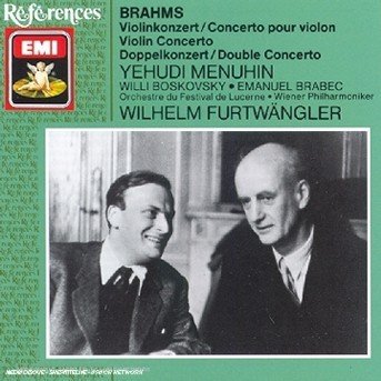 Cover for Menuhin / Furtwangler / Boskov · Brahms: Violin Concerto / Dobl (CD) (2003)