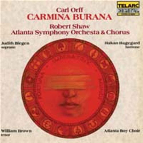 Carmina Burana - Orff / Shaw / Aso / Asc - Musiikki - TELARC - 0089408005626 - torstai 25. lokakuuta 1990